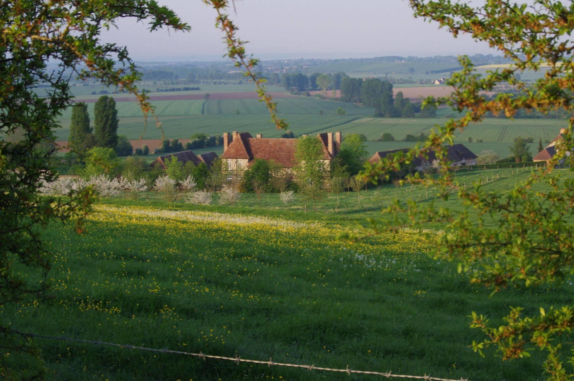 Manoir Du Lieu Rocher Hotel Saint-Pierre-Sur-Dives Buitenkant foto